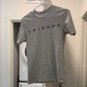 Gray Friends Graphic T-Shirt